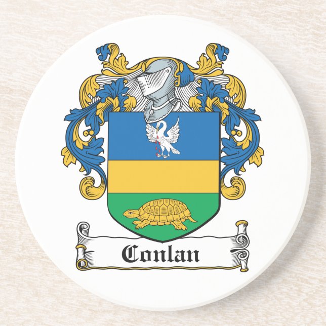 Conlan Familienwappen Untersetzer (Vorne)