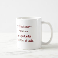 Connaisseur - définition — tasse de café