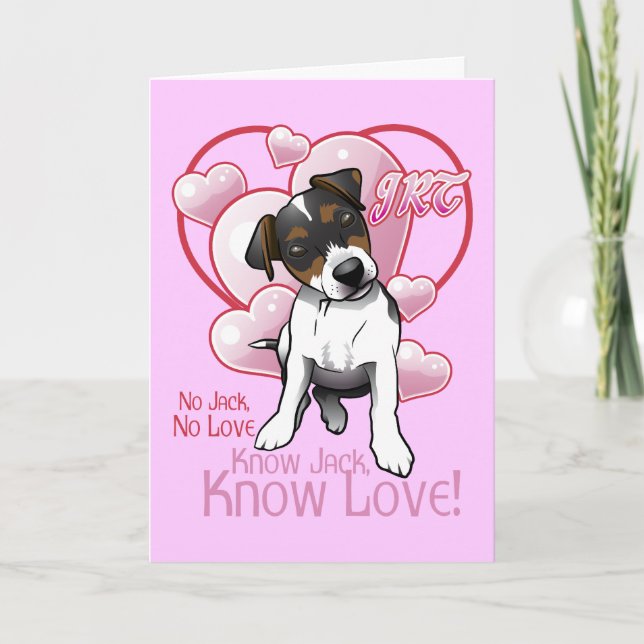 Connaissez la carte de voeux d'amour (Devant)