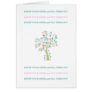 CONNAISSEZ VOS GÈNES ET COMPLÉTEZ-LES !