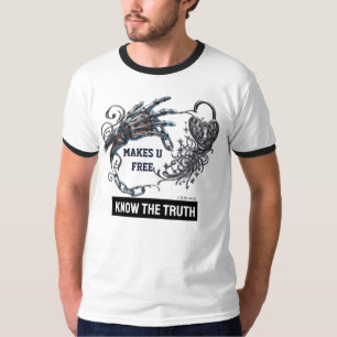Connaître la Vérité, Être Libre Grunge   T-Shirt Y