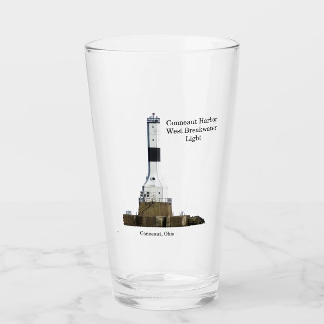 Conneaut Harbour West Breakwater Verre léger (Devant)