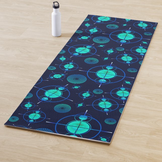Connected Minds Pattern 2 Yogamatte (Beispiel)