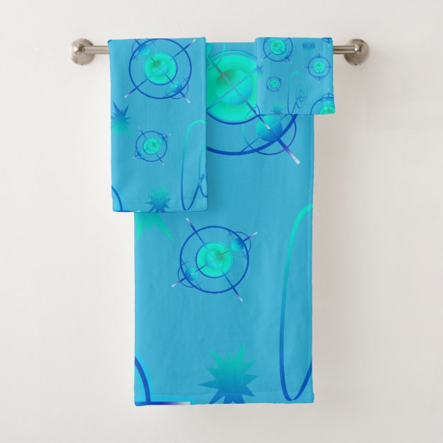 Connected Minds Pattern Badhandtuch Set (Insitu)