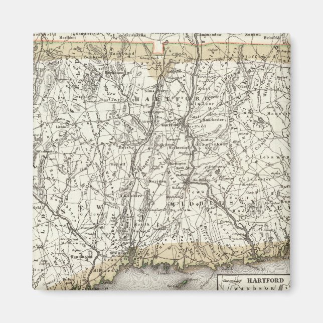 Connecticut 16 magnet (Vorne)