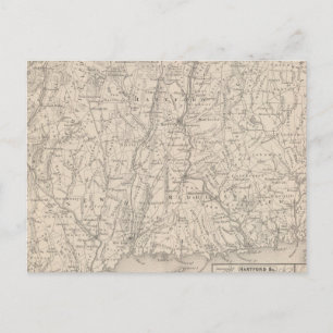 Connecticut 3 postkarte