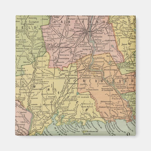 Connecticut 5 magnet (Vorne)