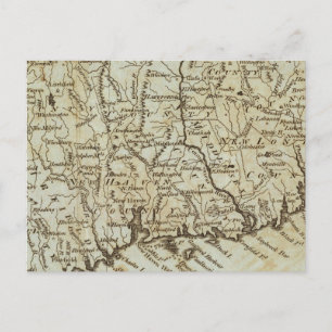 Connecticut 7 postkarte