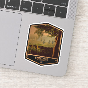 Connecticut Aufkleber