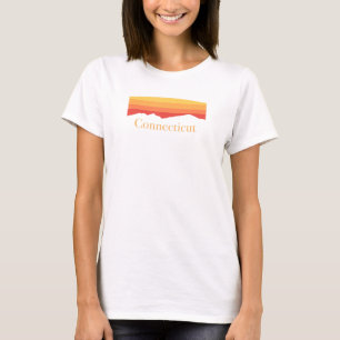 Connecticut Berg Sonnenuntergang im Freien Wandern T-Shirt