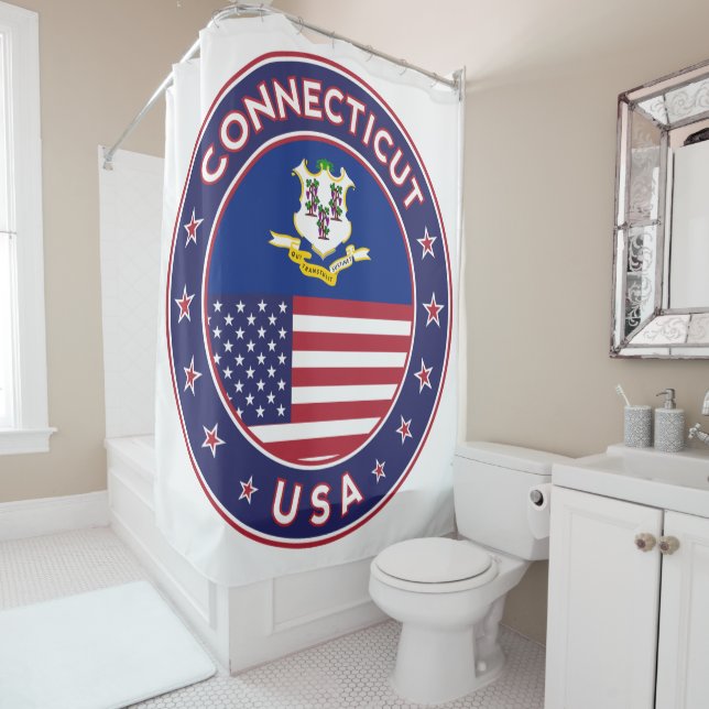 Connecticut Duschvorhang (Beispiel)