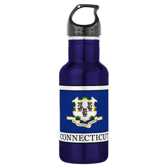 Connecticut Edelstahlflasche (Vorderseite)