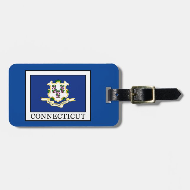 Connecticut Gepäckanhänger (Vorderseite horizontal)