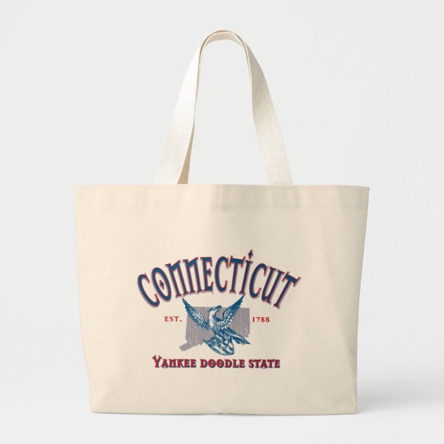 Connecticut Jumbo Stoffbeutel (Vorne)
