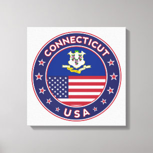 Connecticut Leinwanddruck