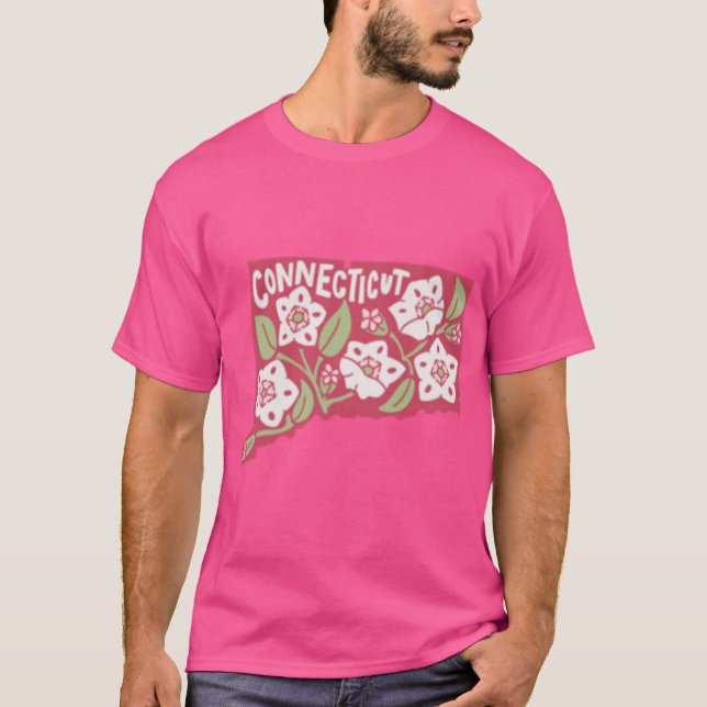 Connecticut Mountain Laurels Oversized T-Shirt (Vorderseite)