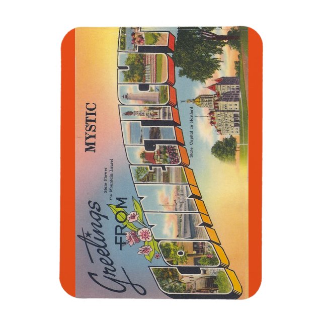 Connecticut, Mystic Magnet (Vertikal)
