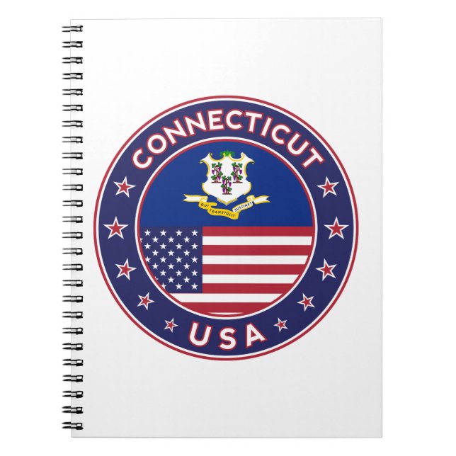 Connecticut Notizblock (Vorderseite)