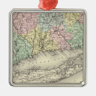 Connecticut Ornament Aus Metall
