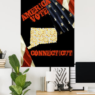 CONNECTICUT  POSTER