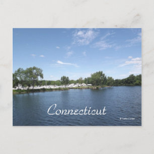 Connecticut Postkarte