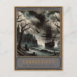 Connecticut | Postkarte Gothic Art