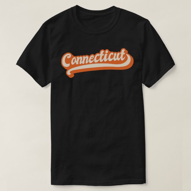 Connecticut Retro TShirt 1 (Design vorne)