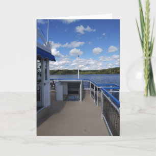 Connecticut River vom Flussboot aus Karte