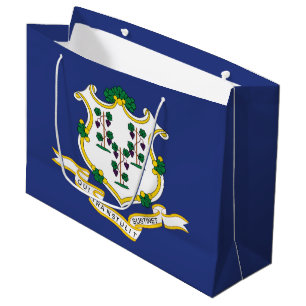 Connecticut Staatsflagge Große Geschenktüte