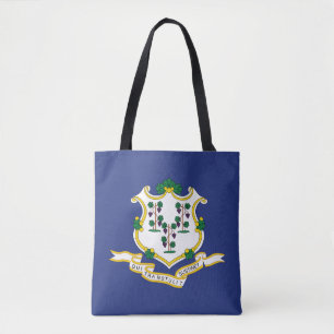 Connecticut Staatsflagge Tasche