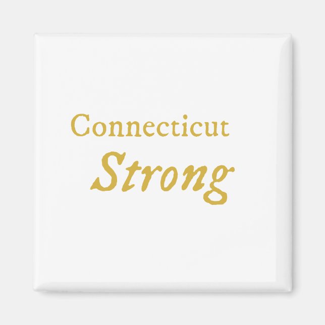Connecticut Strong Magnet (Vorne)