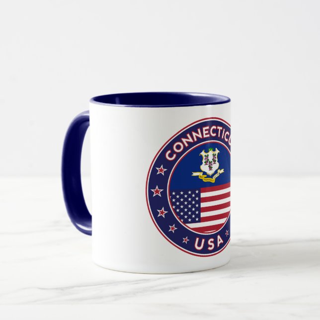 Connecticut Tasse (Vorderseite Links)