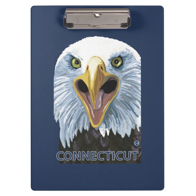 ConnecticutEagle herauf nahes Klemmbrett (Vorderseite)