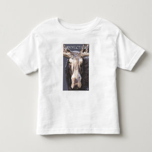 ConnecticutMoose herauf nahes Kleinkind T-shirt