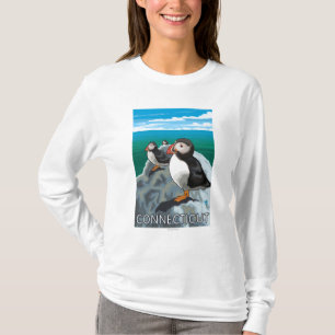 ConnecticutPuffins Szene T-Shirt