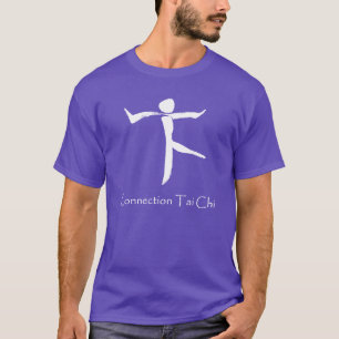 Connection Tai Chi Männer's white logo T - Shirt