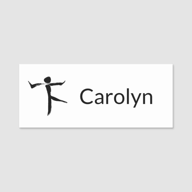Connection Tai Chi Name Tags Namensschild (Vorderseite)
