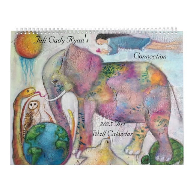 Connection Whimsical Art Kalender 2025 (Titelbild)