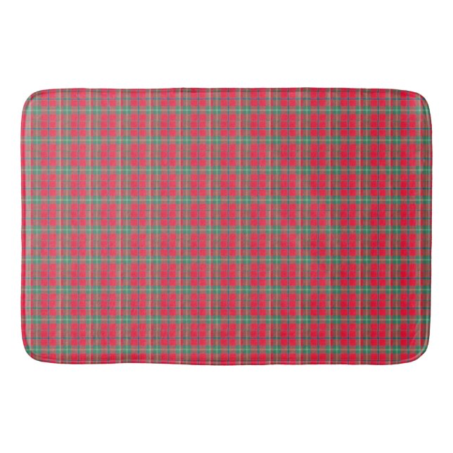 Connemara Ireland Tartan Badematte (Vorderseite)