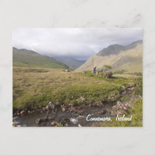 Connemara Irland Feiertagspostkarte