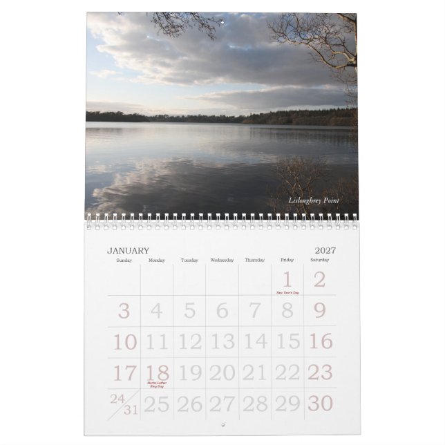Connemara Seen Kalender (Jan 2027)