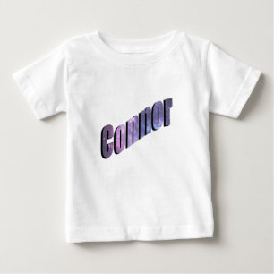 Conner, Name aus blauen Nebelwolken gemacht, Baby T-shirt
