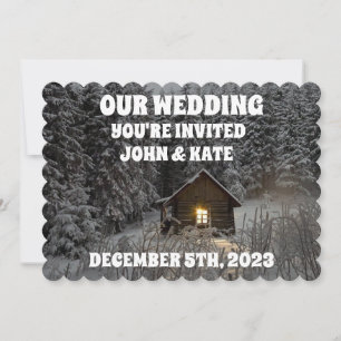 CONNEXION CABINE DES INVITATIONS DE MARIAGE HIVER
