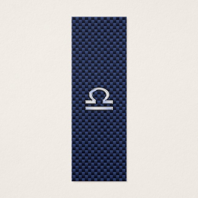 Connexion Libra Zodiac Navy Blue Carbon Fiber (Devant)