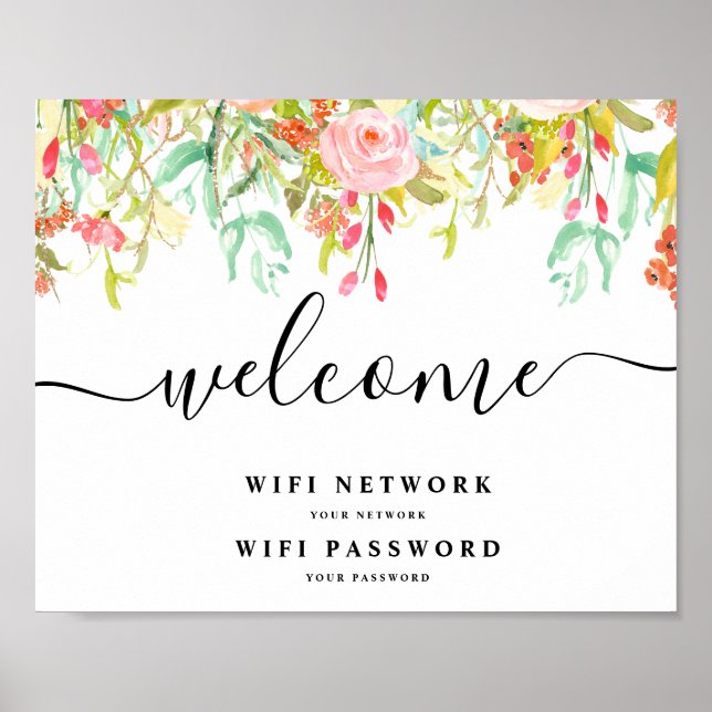 Connexion Wifi, Poster Wifi (Devant)