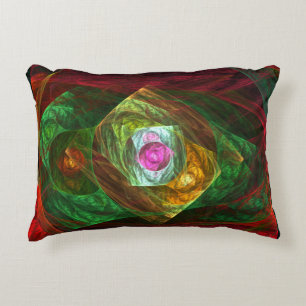Connexions dynamiques Coussin d'accentuation d'art