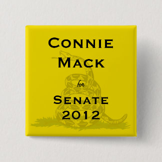 Connie Mack für Senats-Teeparty-Knopf Button