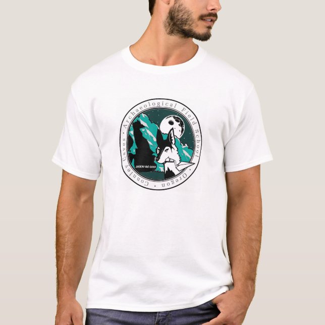 Connley höhlt archäologische Feld-Schule 2015 aus T-Shirt (Vorderseite)