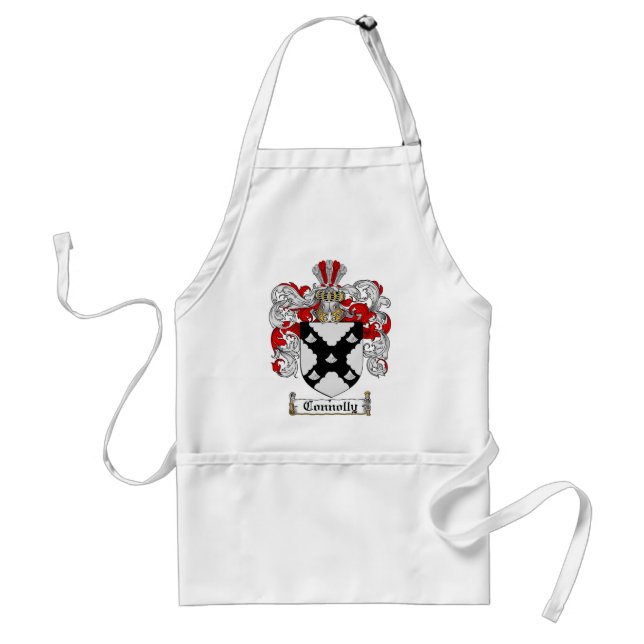 CONNOLLY FAMILIENWAPPEN - CONNOLLY WAPPEN SCHÜRZE (Vorne)