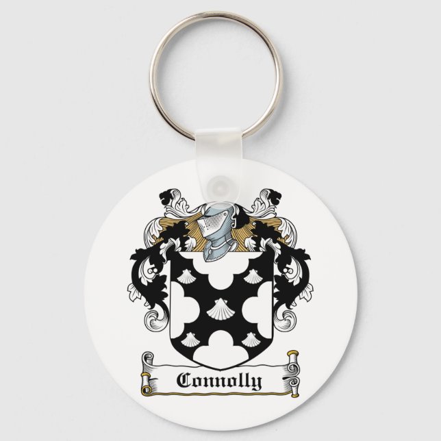 Connolly Familienwappen Schlüsselanhänger (Vorderseite)